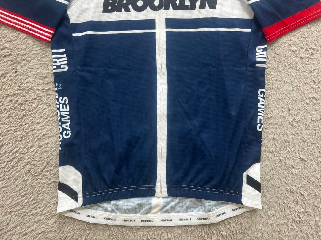 LチネリCINELLIカステリCASTELLI半袖ジャージREDHOOKCRIT