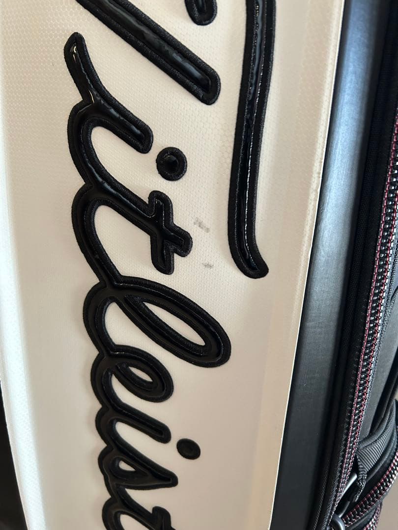 タイトリスト キャディバッグ ツアーモデル TB7SF9 黒赤