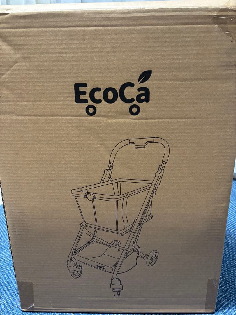[新品未使用]EcoCa 折りたたみショッピングカート EC41