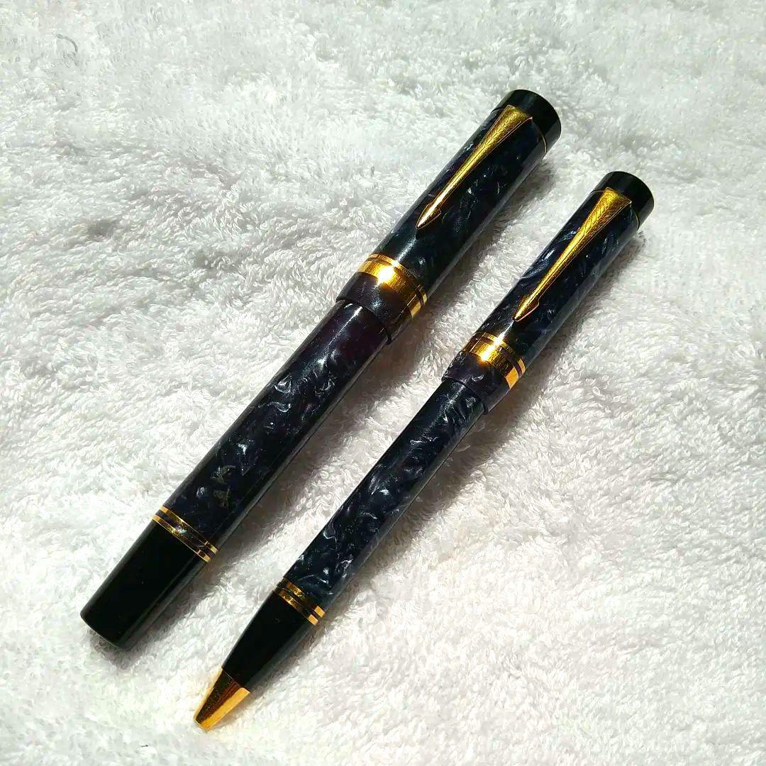 パーカー 万年筆 デュオフォールド センテニアル(1988) & ボールペン
