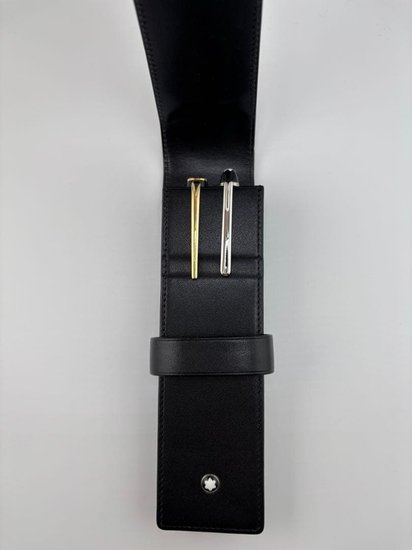 【美品】モンブラン Montblanc ボールペン2本＋レザーケース セット