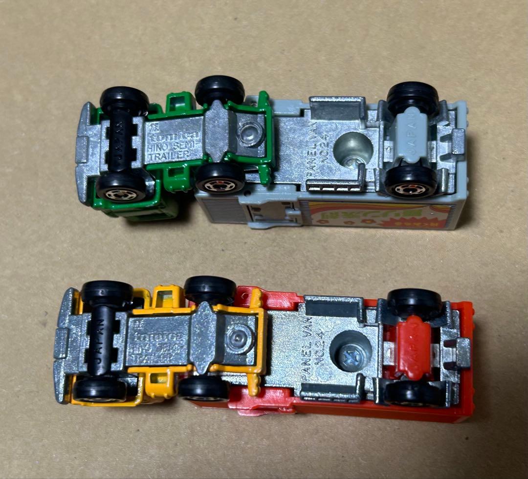 日本製 トミカ 日野 セミトレーラー 2台セット
