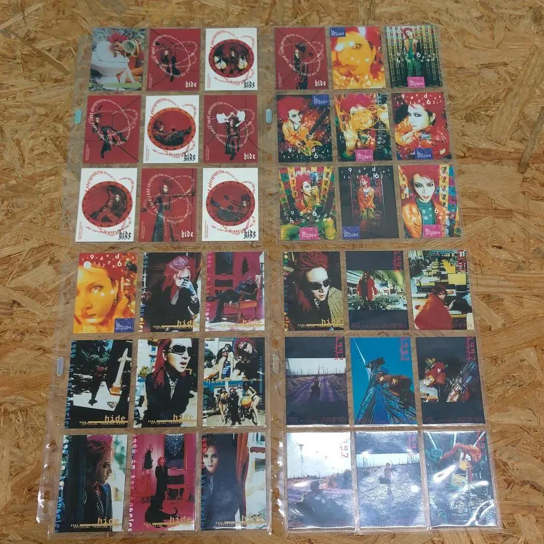 M3758 hideトレーディングカード まとめ売りXJAPAN 110枚以上