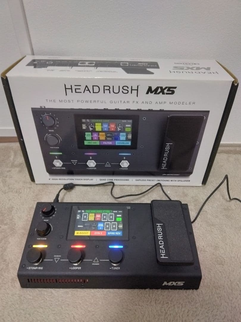 HEADRUSH MX5　マルチエフェクター