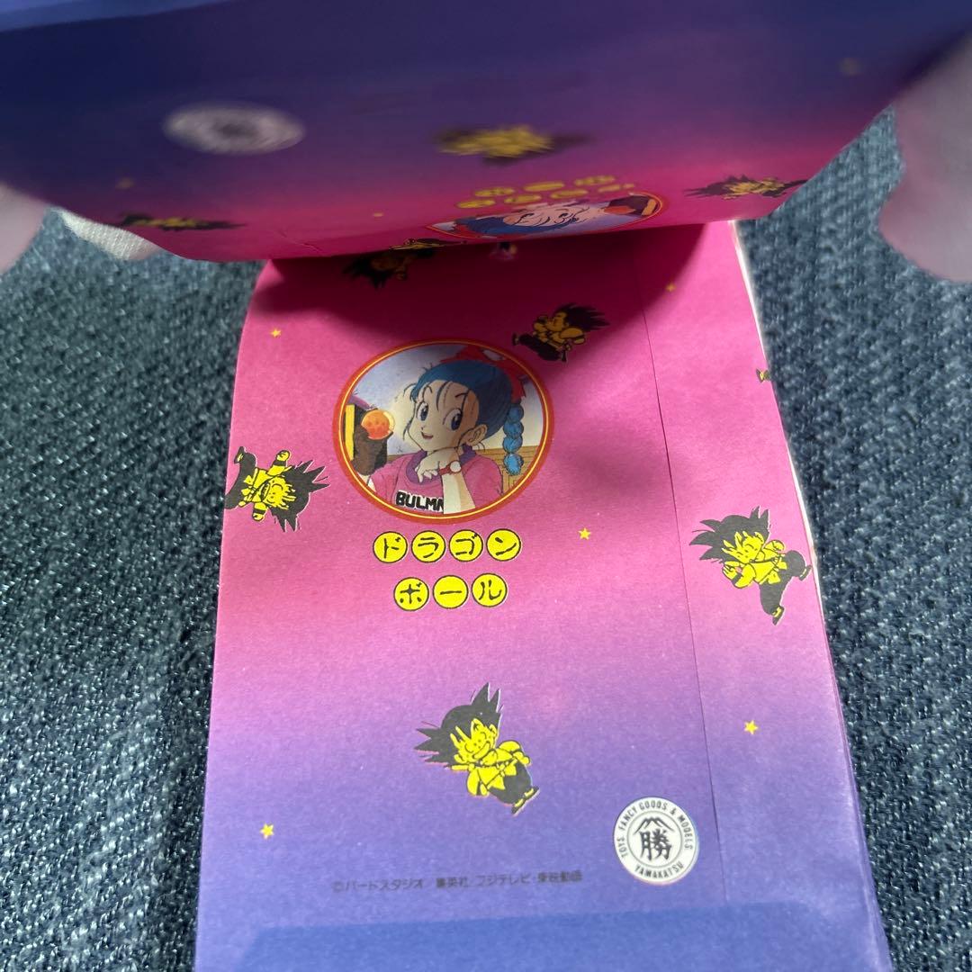 新品未開封ドラゴンボールエンビフィルムシール1986年当時レトロ希少