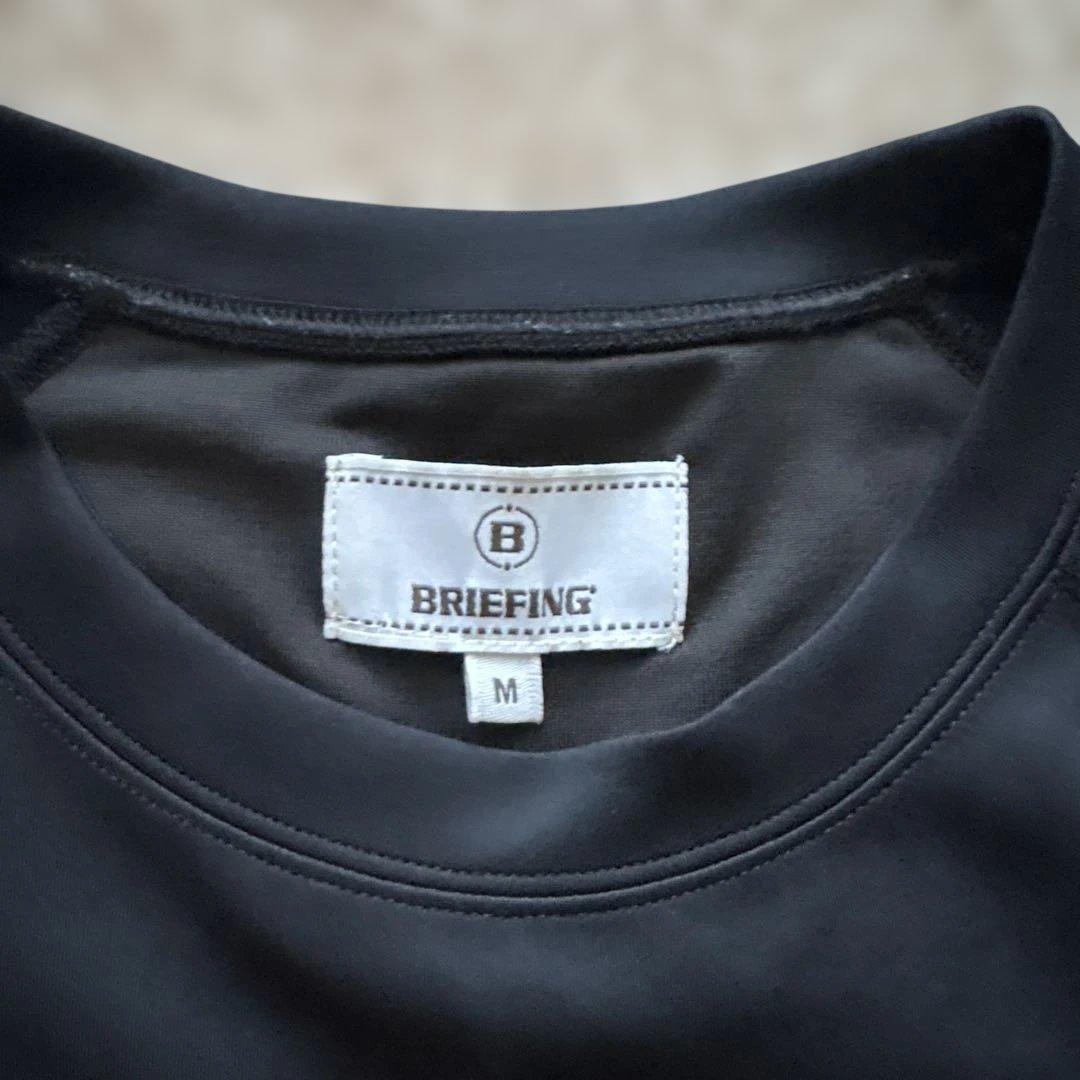 BRIEFING ブラック スウェットシャツ M