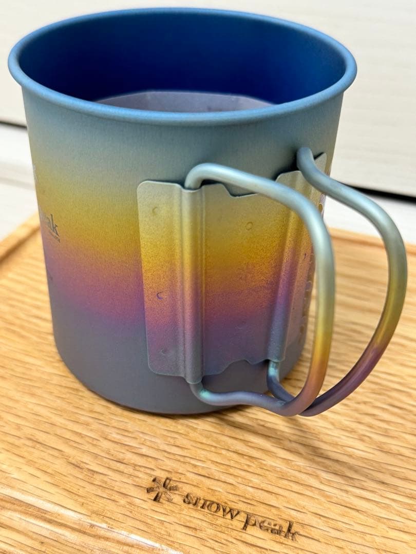 スノーピーク　世界に1つだけ　チタン シングルマグ 450