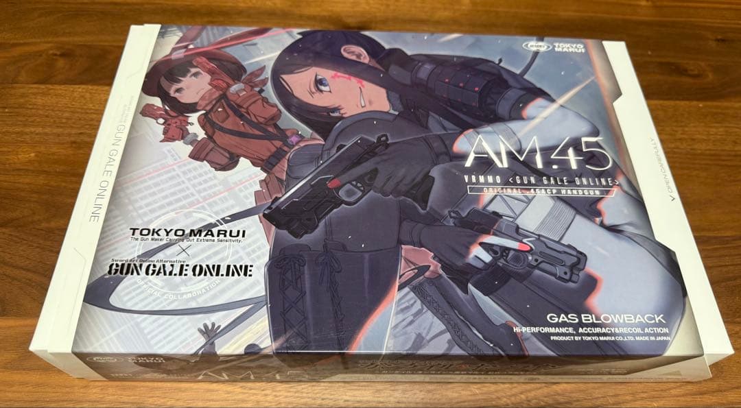 東京マルイ AM45 ガスブローバック　ガンゲイルオンラインコラボモデル