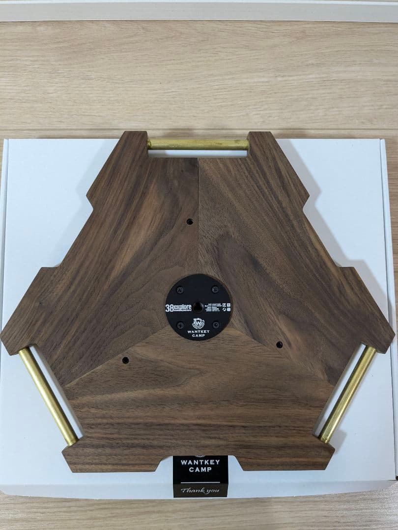 WANTKEYCAMP WANTKEYmini dapperpunch 木製三脚