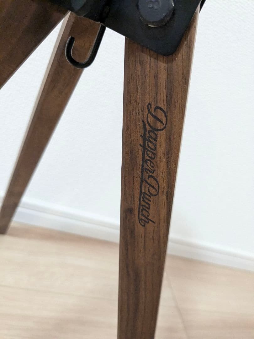 WANTKEYCAMP WANTKEYmini dapperpunch 木製三脚