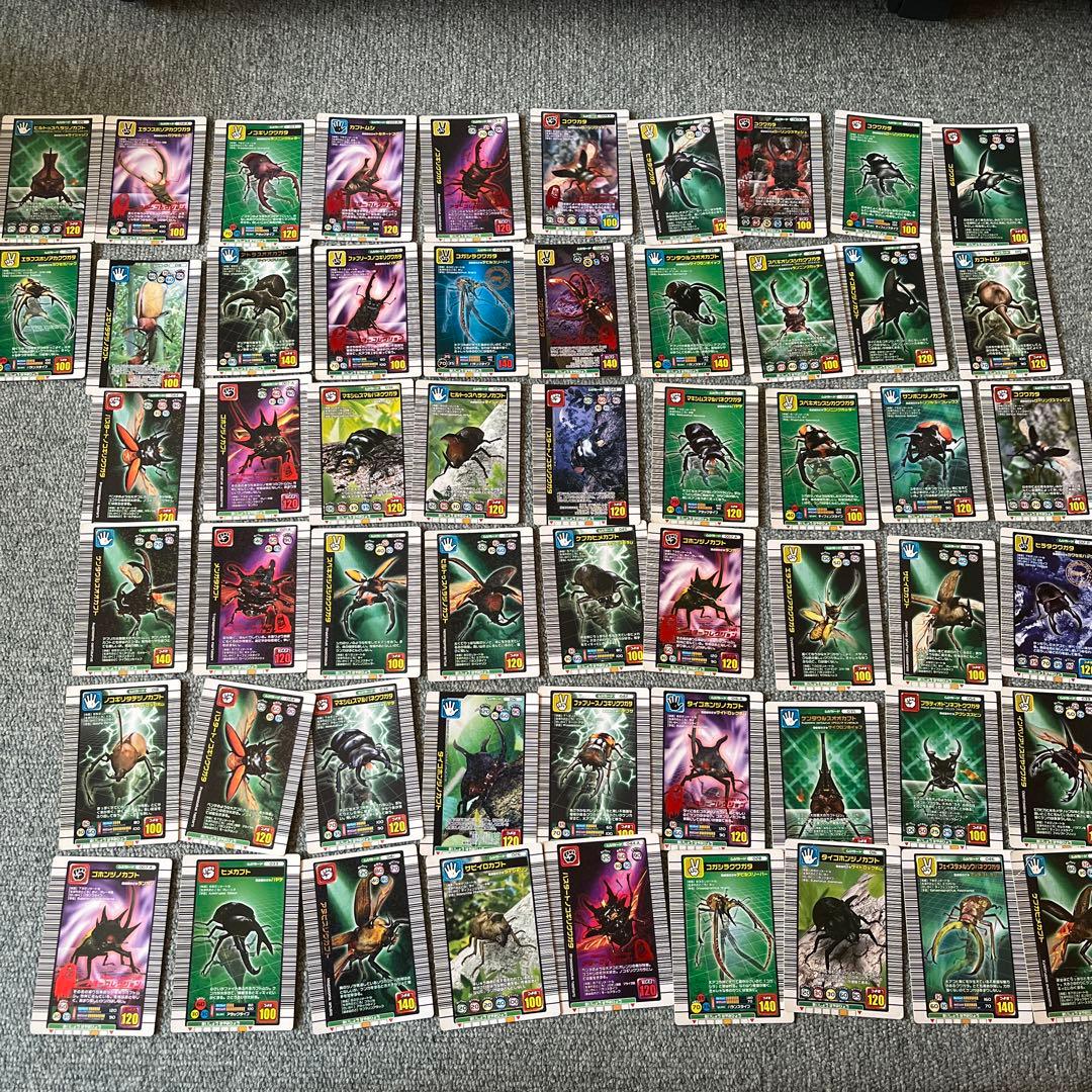 ムシキング まとめ売り 143枚＋マスターズカード2枚
