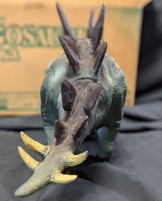 超恐竜 ステゴサウルス（バンダイ）ビッグサイズ ソフビフィギュア箱付