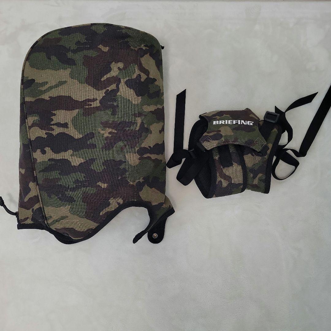 Kk！ BRIEFING カモフラージュ ゴルフバッグ