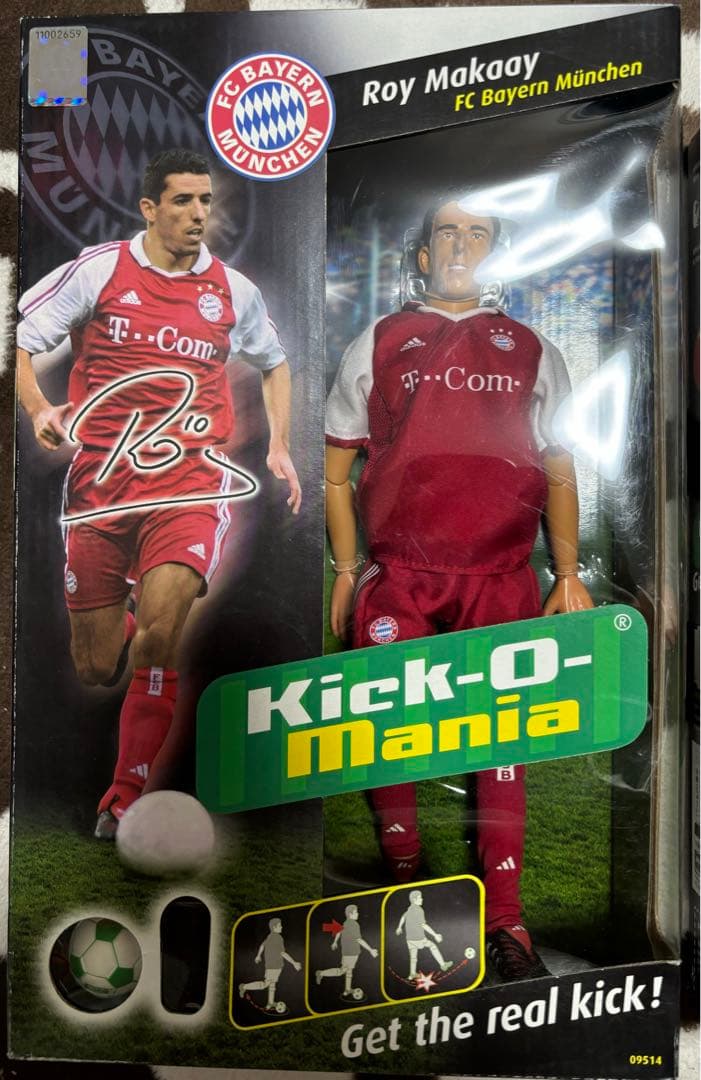 Kick-O-Mania サッカー選手フィギュア３体セット　人気デルピエーロなど