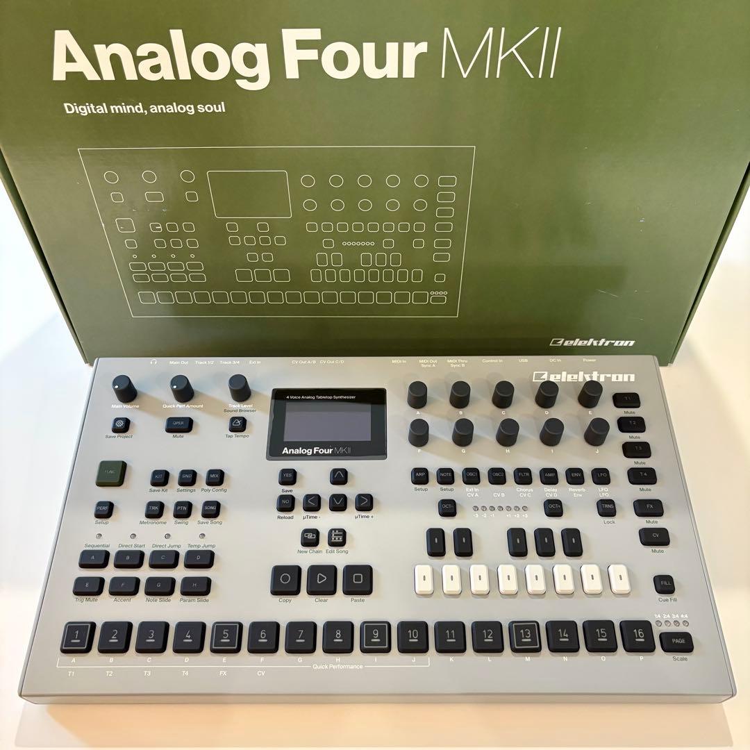 Elektron Analog Four MKII + デュアルカバー DC-1
