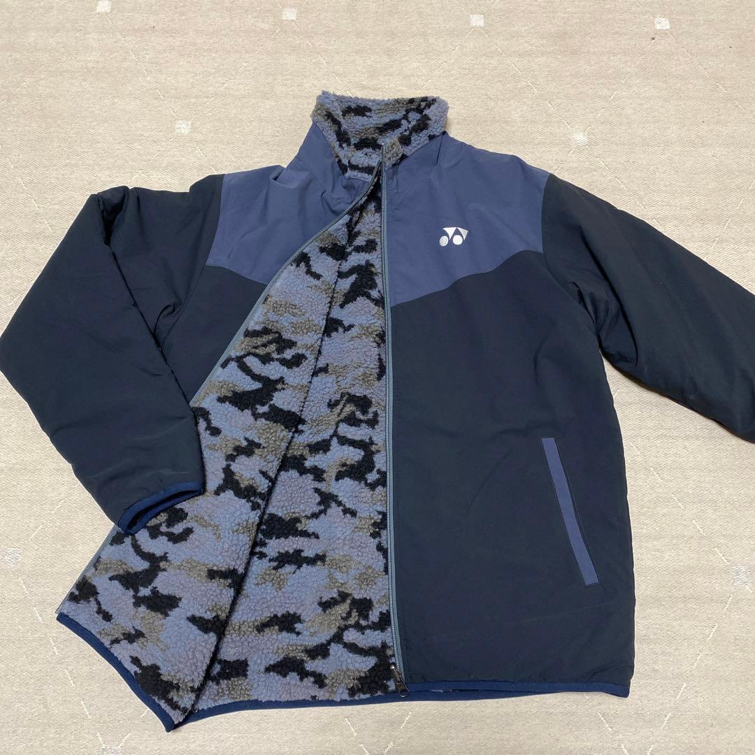 ヨネックス　リバーシブル　ボア　ジャケット　カモフラ　S
