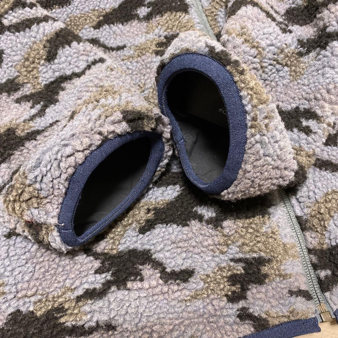 ヨネックス　リバーシブル　ボア　ジャケット　カモフラ　S