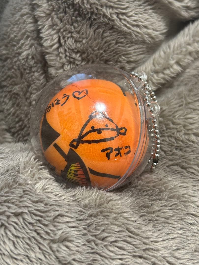 サイン入りボール 渡辺梨加 欅坂46
