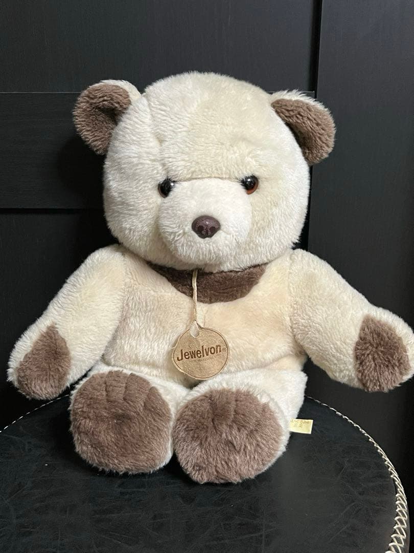 Jewelvon ジュエルボンベア　マイヤー織　ビンテージぬいぐるみの三英