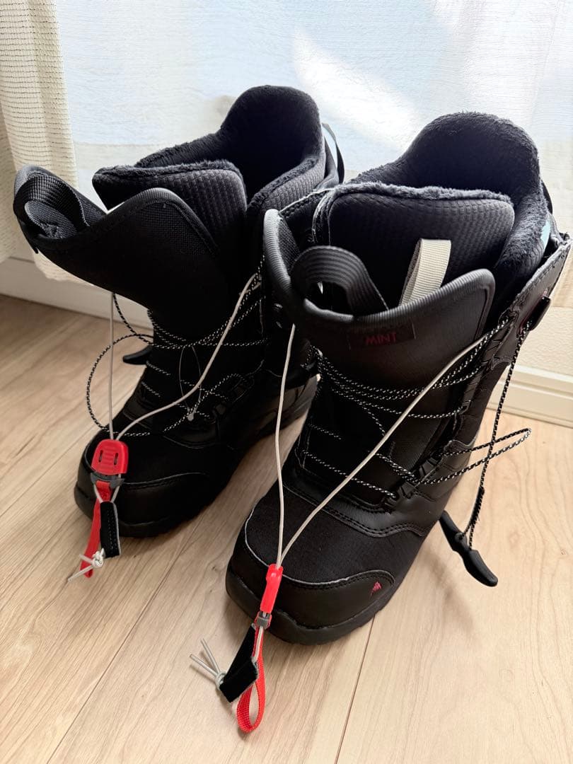 【美品】バートン　レディース　スノーボード　MINTブーツ(BLK）