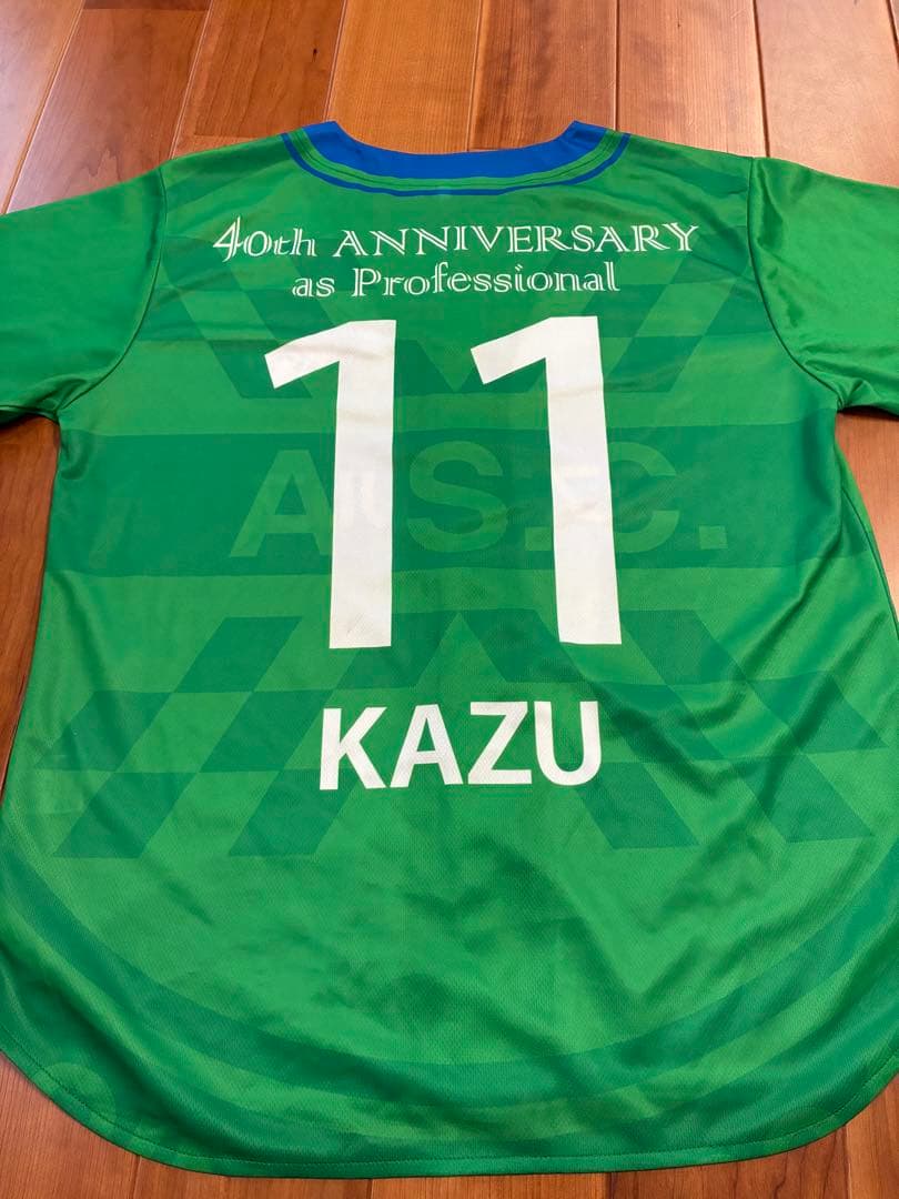 アトレチコ鈴鹿 三浦知良 プロ40周年記念 ベースボールシャツ