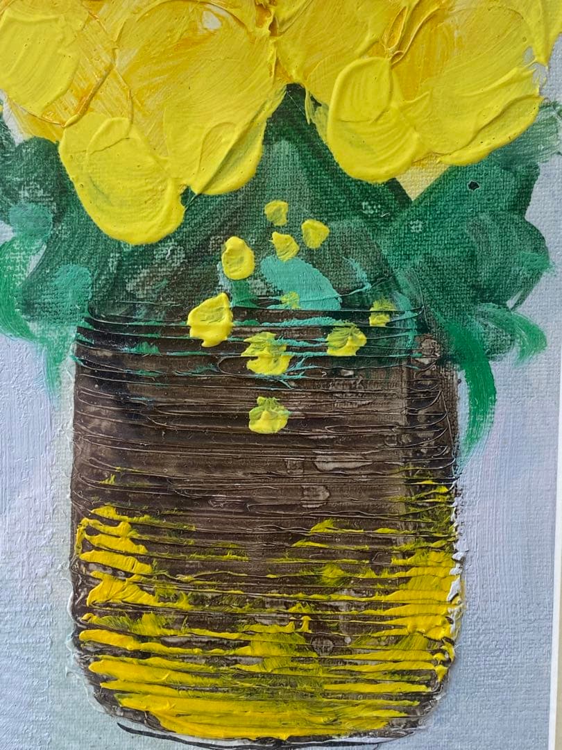 油彩画　李松子（Lee Song Ja)