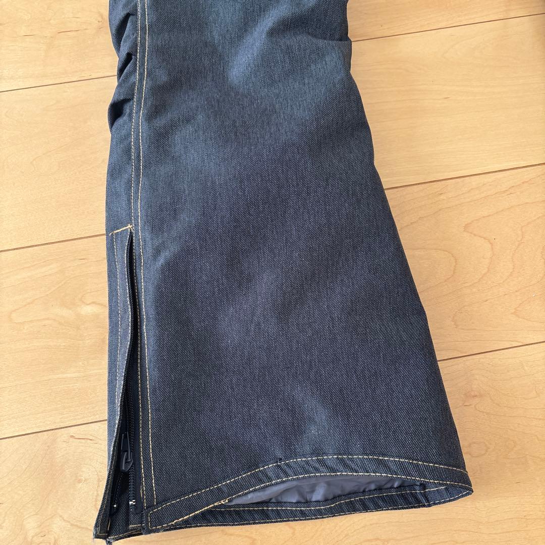 【美品】スノボ デニムパンツ　ユニセックスS