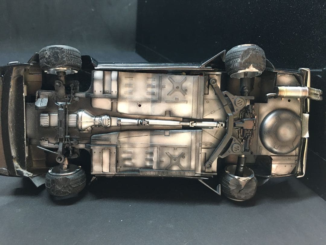 旧車プラモデル完成品コスモAPアオシマ