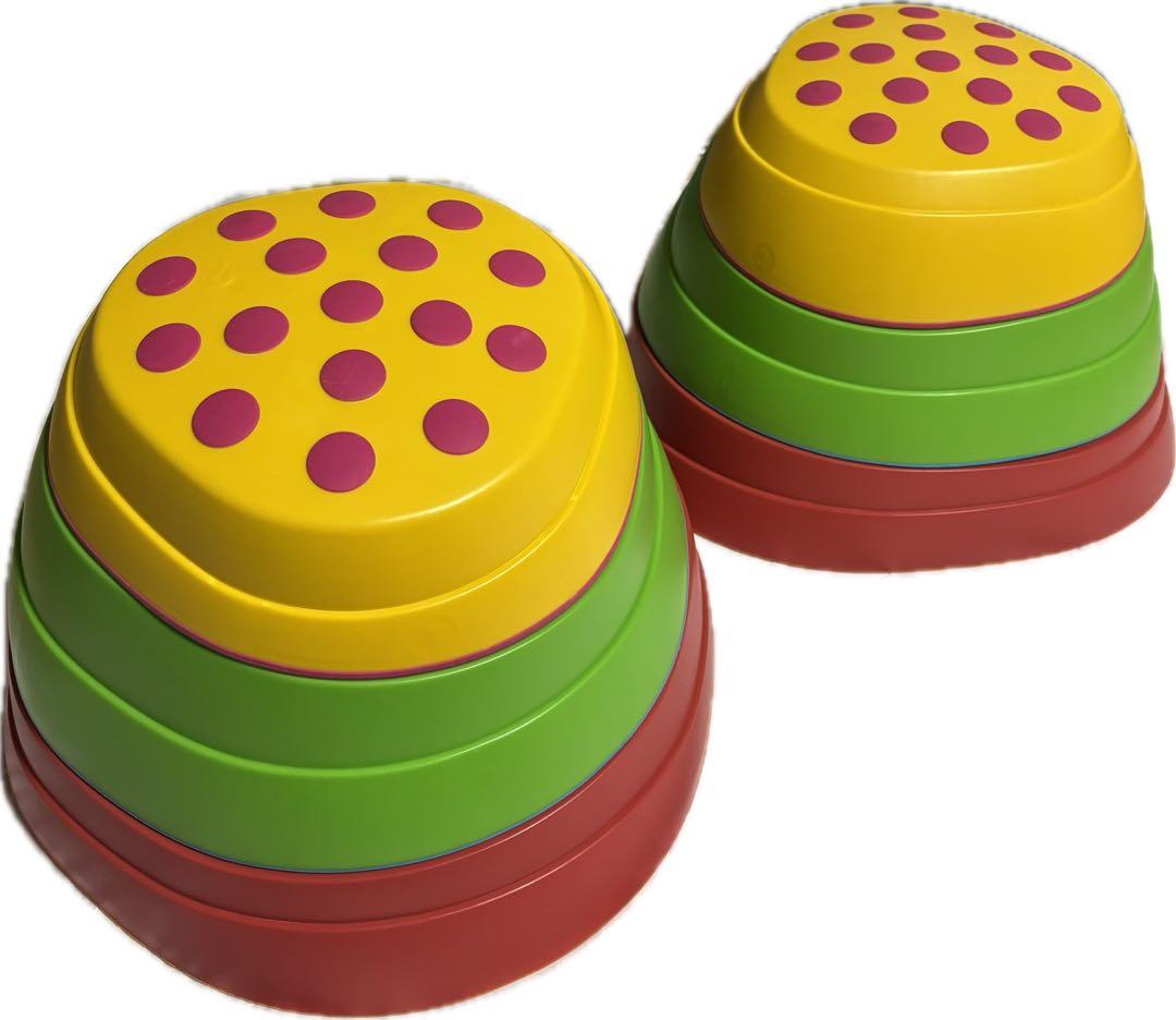 ‼️お値下げ‼️体操　レインボーバランスストーン　収納袋付き　weplay 正規品