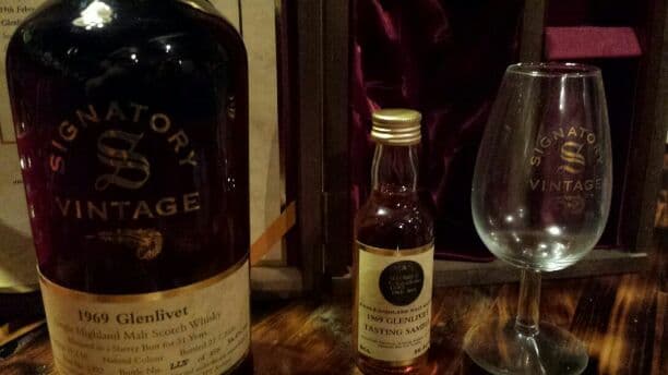 ウイスキー　シングルモルト　Glenlivet 1969 31年