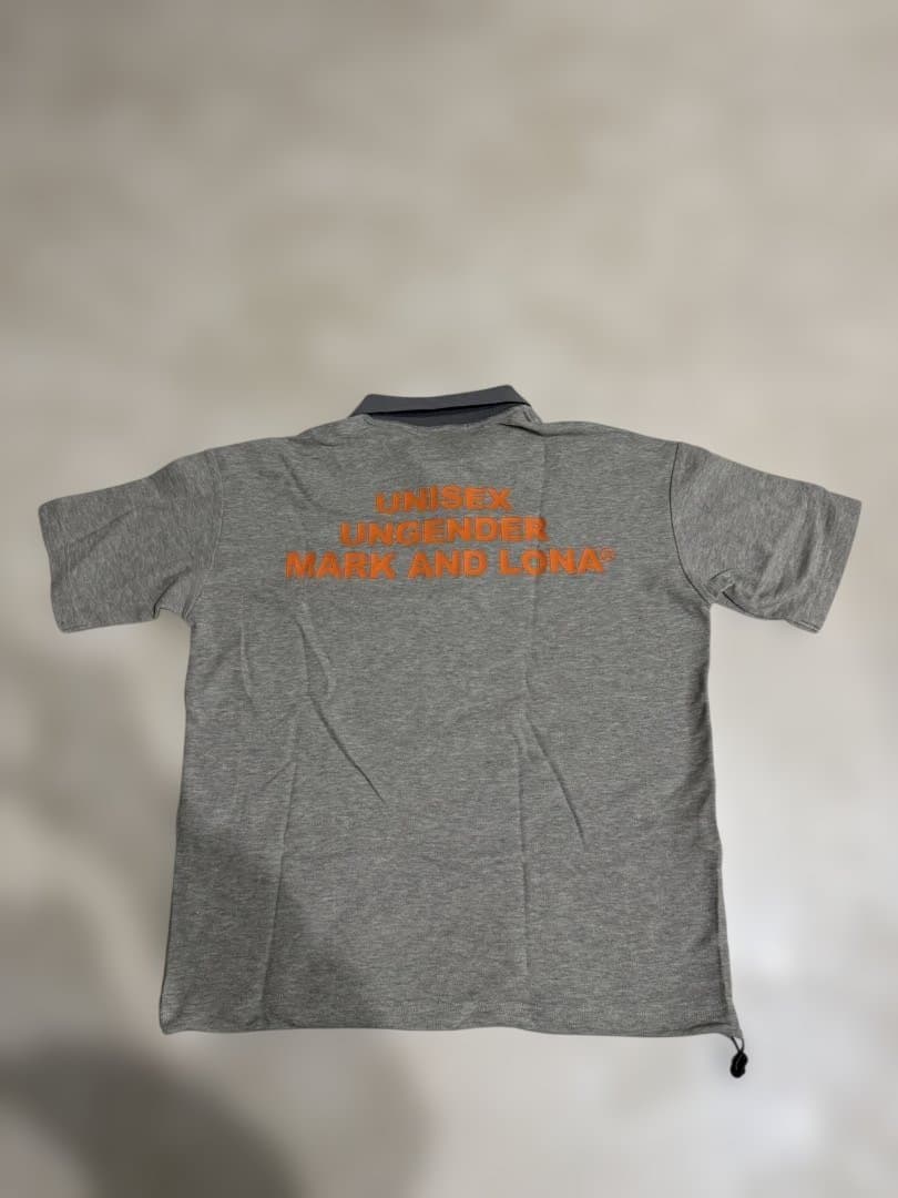 MARK & LONA グレーポロシャツ