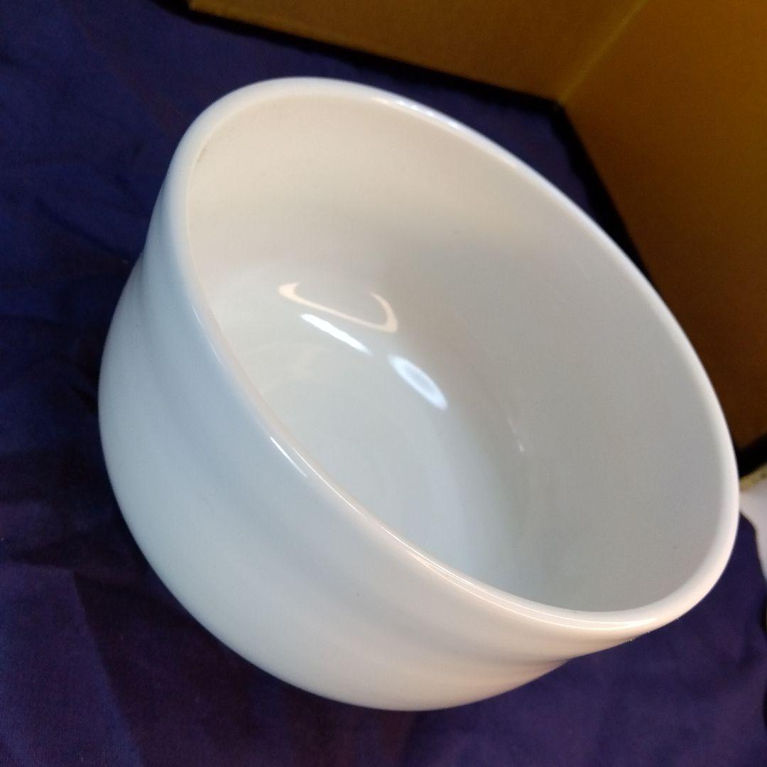 白磁登古　茶器　茶碗