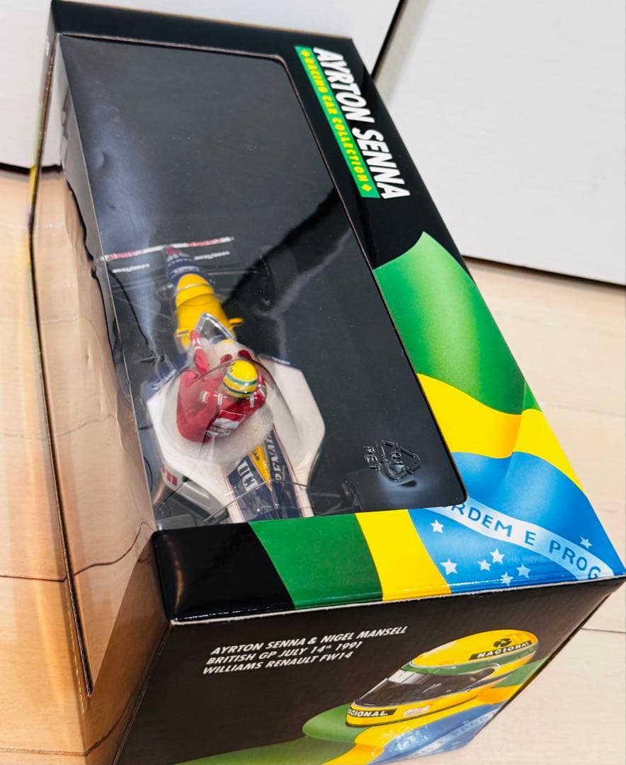 【レア品】アイルトンセナ　マンセル　1991 FW14 1/18