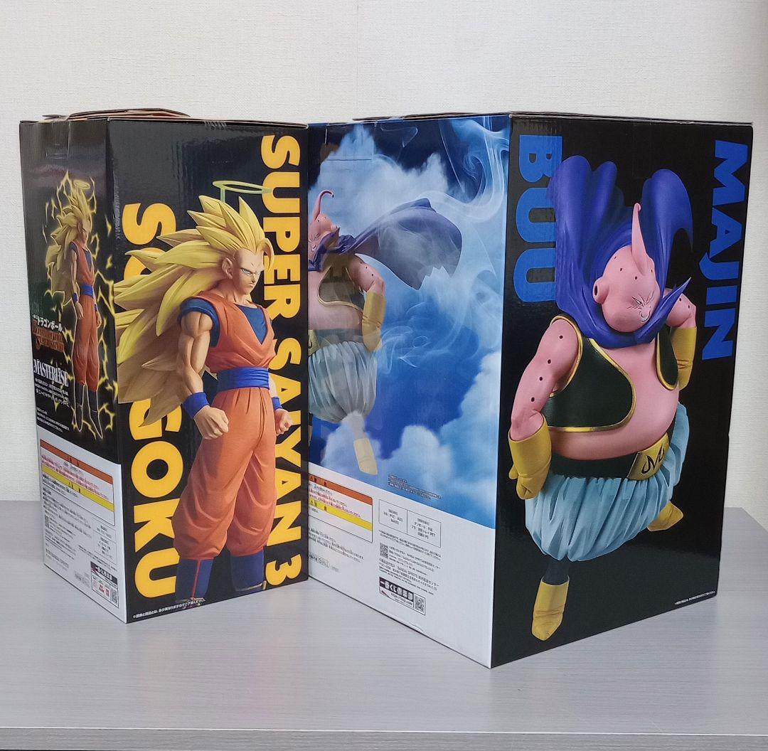 一番くじ　ドラゴンボール　A賞　超サイヤ人3　孫悟空　ラストワン　魔人ブウ　2種