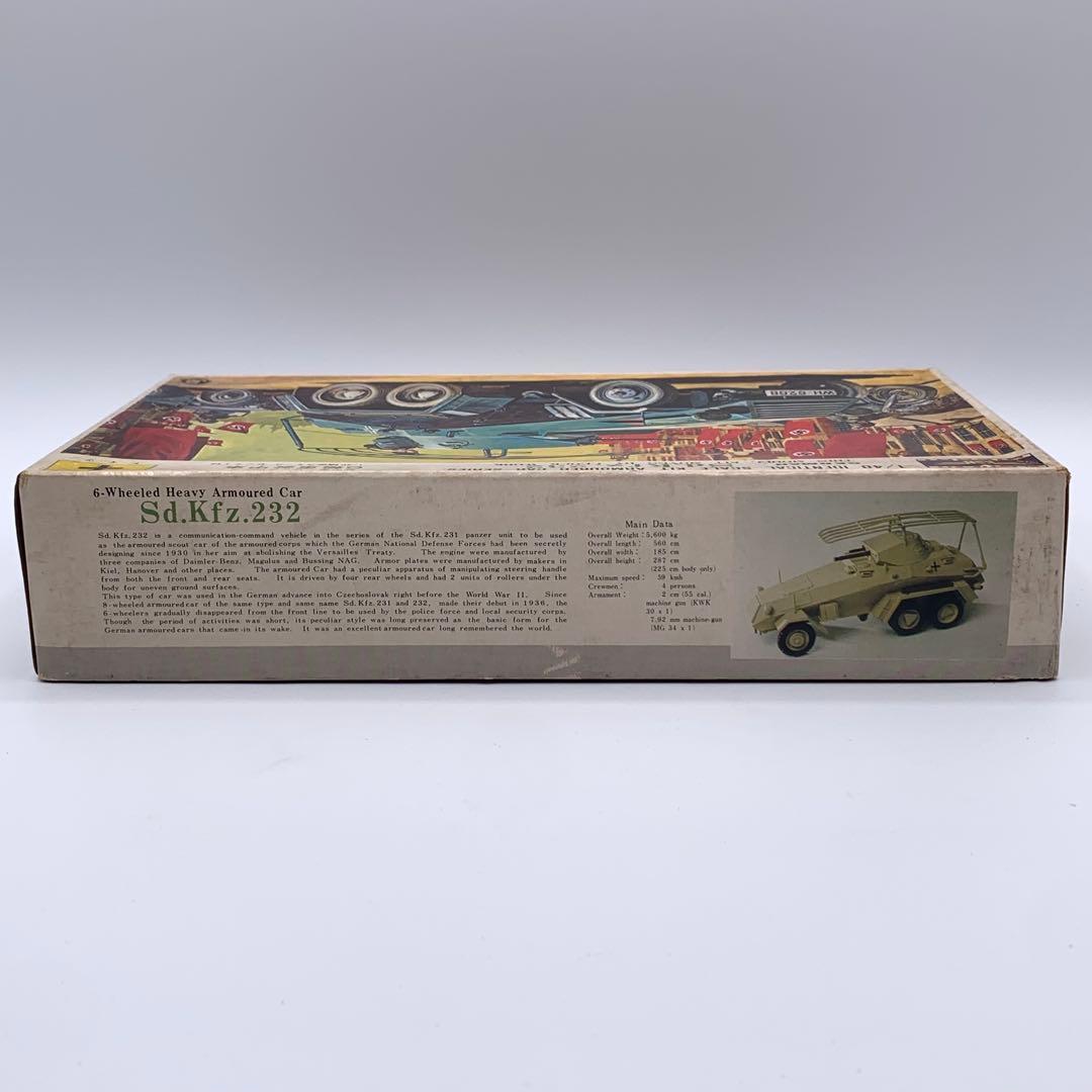 未組立　ジャンク　ミドリKSN 1/40 装甲車シリーズ7 ドイツ 6輪重装甲車