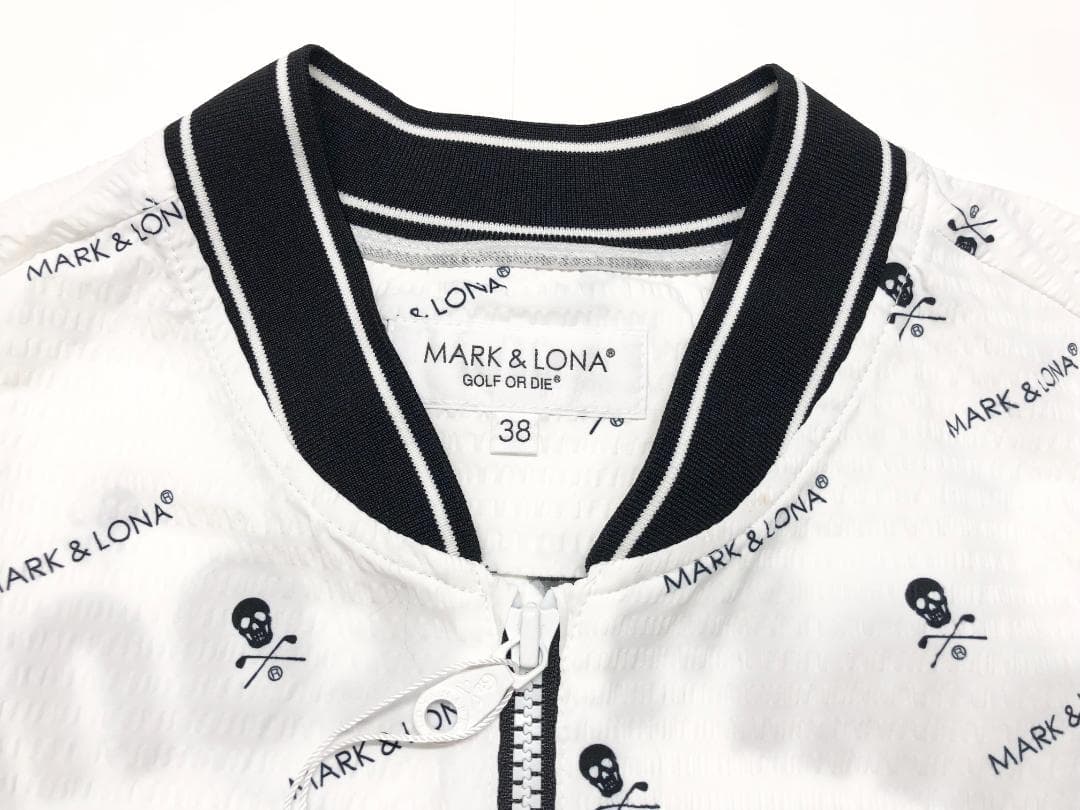 ○★新品未使用　MARK&LONA（マークアンドロナ）　ベスト　38　ホワイト