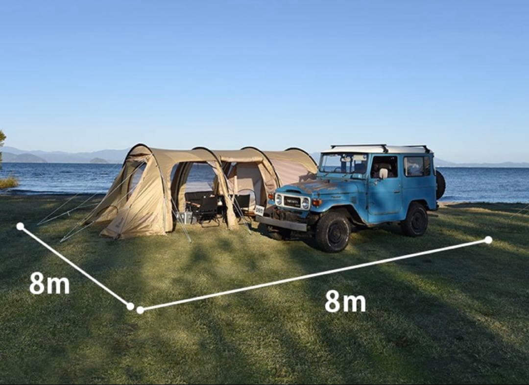 新品未使用　DODカマボコテント　3M