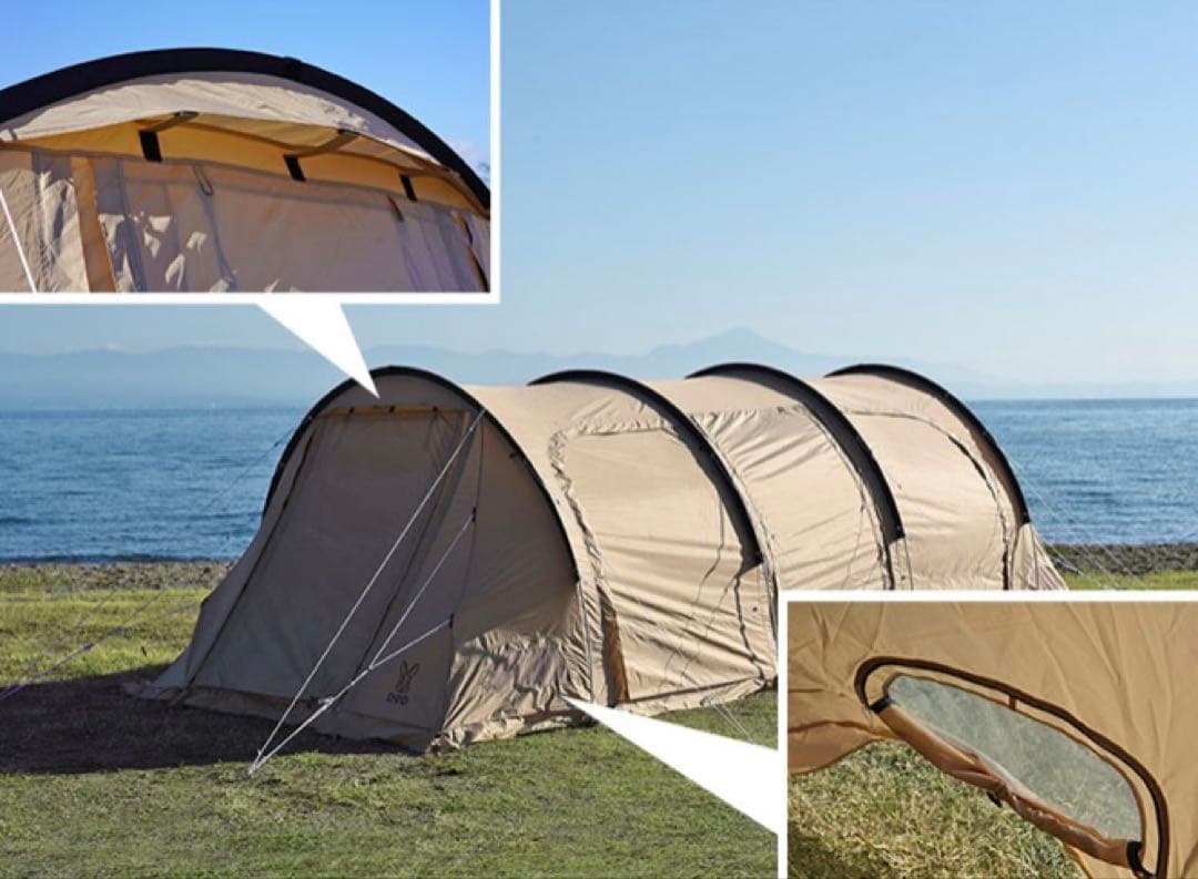 新品未使用　DODカマボコテント　3M