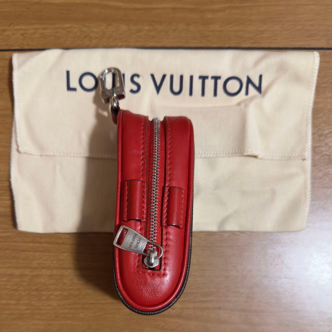 ☆Louis Vuitton レザーケース モノグラムゴルフボールケース☆