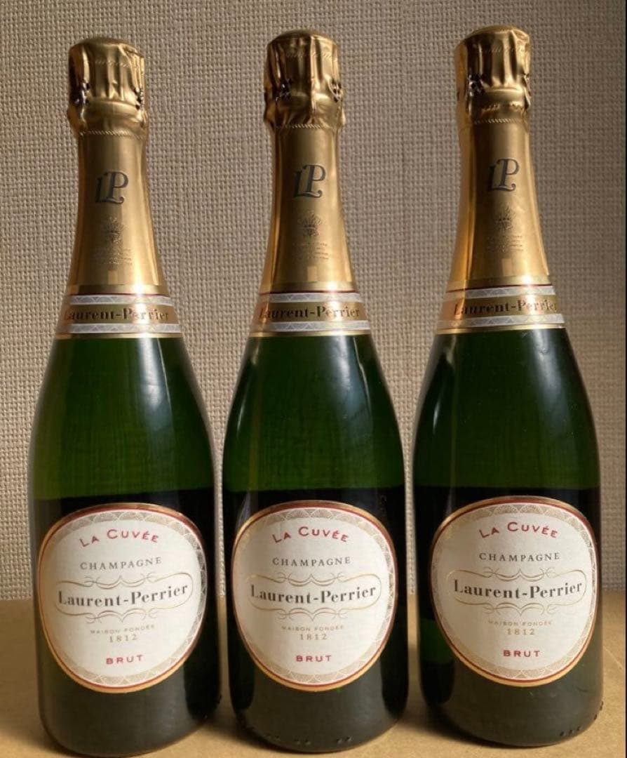 【新品未開封】　シャンパン　ローランペリエ　750ml ３本