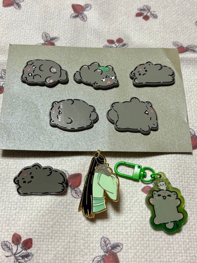 さはん　bingpupピンバッジ コンプリートセット 特典＆師尊シークレット