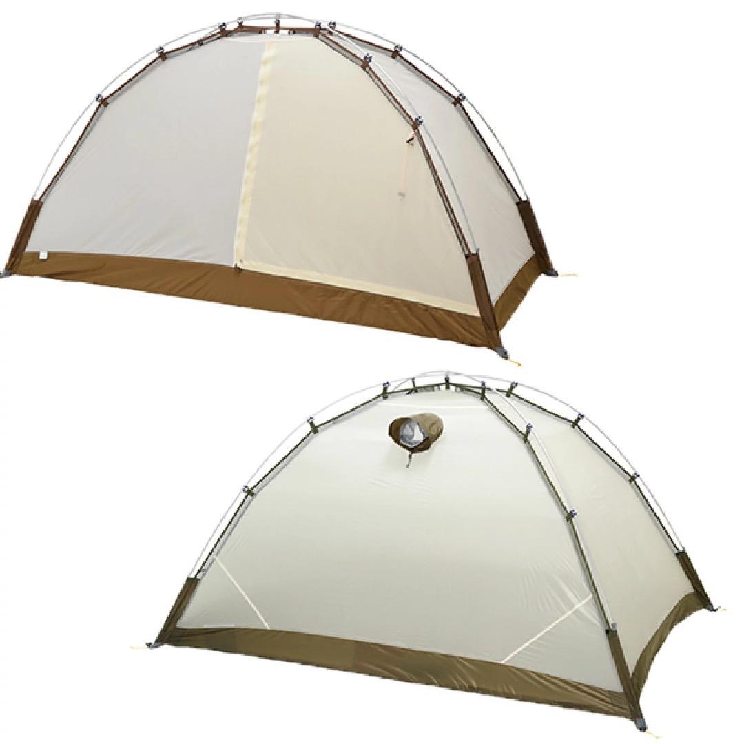 プロモンテ PuroMonte VL37 3人用超軽量アルパインテント オレンジ