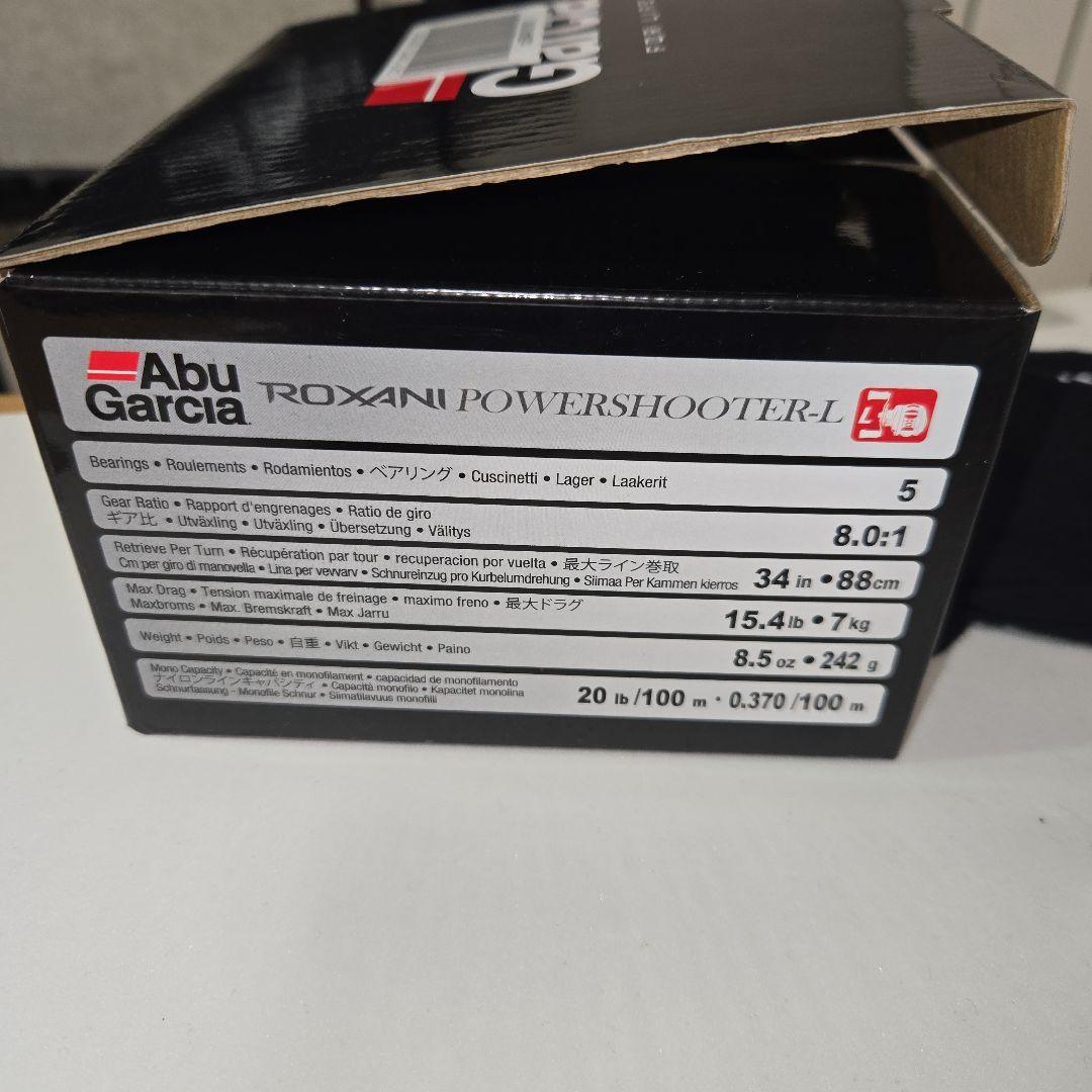 アブガルシア ROXANI POWER SHOOTER-L ベイトリール