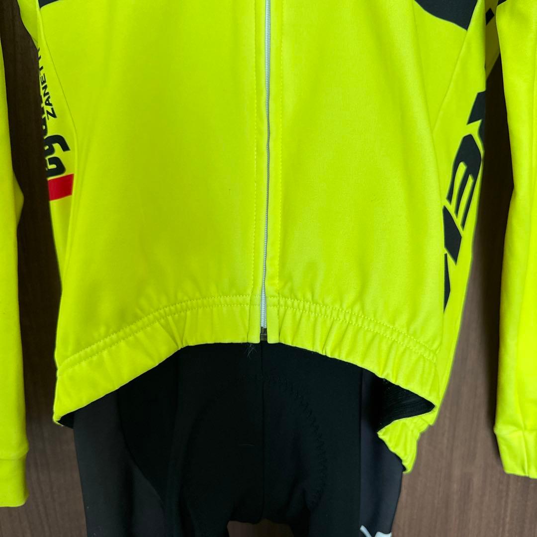 TREK サイクルジャージ S イエロー　ビブタイツ　Ｍ