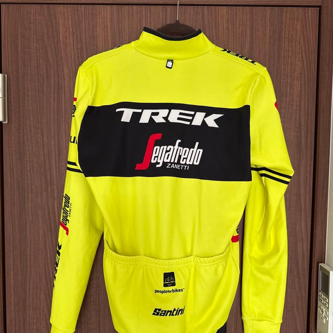 TREK サイクルジャージ S イエロー　ビブタイツ　Ｍ