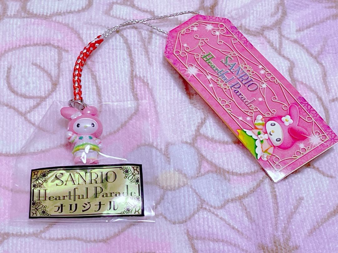 ピューロランド限定　マイメロディ根付け