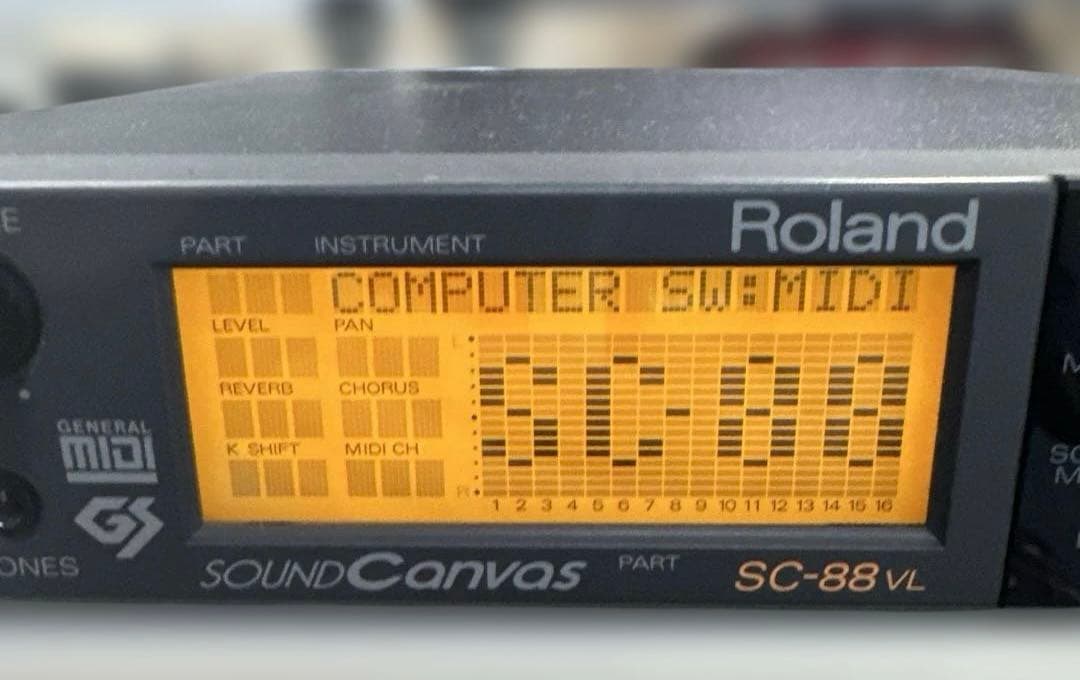 Roland SOUND Canvas SC-88VL 音源モジュール