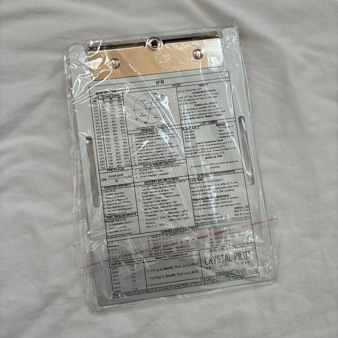 ★新品★Crystal Pilotフライトパッド iPad mini6対応