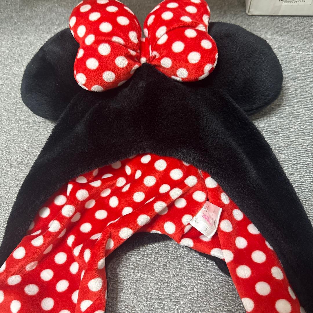 ミニーマウス マフラーキャップ ファンキャップ ディズニー