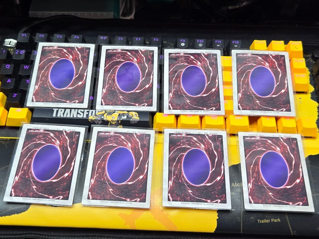 遊戯王 トレーディングカード 8枚セット　主要キャラコンプ　1998年当時品